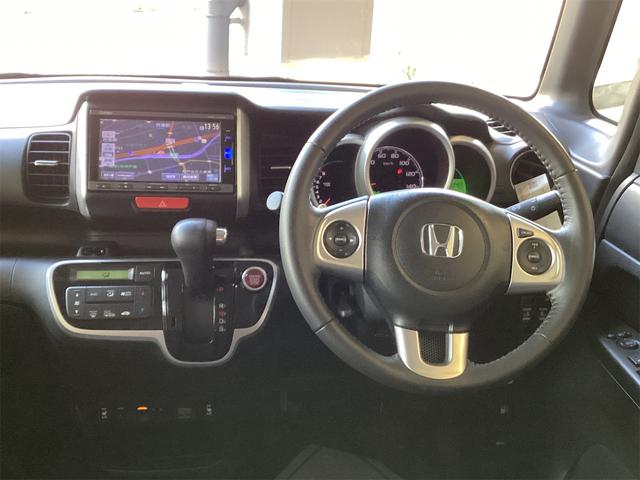 Ｎ－ＢＯＸ Ｇ　ターボＳＳパッケージ　ＥＴＣ　バックカメラ　両側電動スライドドア　ナビ　ＴＶ　オートクルーズコントロール　衝突被害軽減システム　スマートキー　アイドリングストップ　電動格納ミラー　シートヒーター（38枚目）