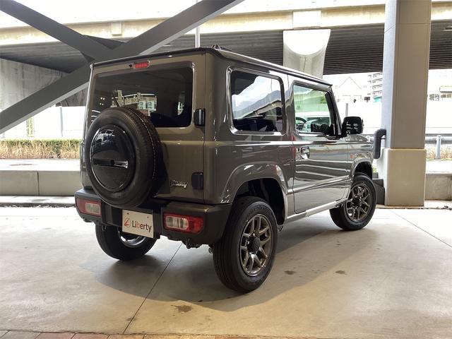 ジムニー XC クリアランスソナー レーンアシスト 衝突被害軽減システム オートライト ヘッドライトウォッシャー スマートキー アイドリングストップ 電動格納ミラー AT ESC アルミホイール エアコン(5枚目)