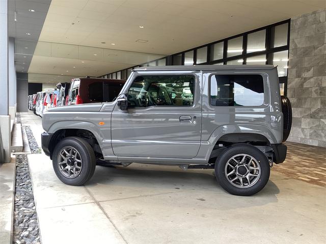 ジムニー XC クリアランスソナー レーンアシスト 衝突被害軽減システム オートライト ヘッドライトウォッシャー スマートキー アイドリングストップ 電動格納ミラー AT ESC アルミホイール エアコン(8枚目)