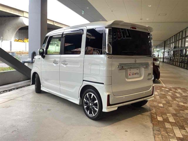 スペーシアカスタム ハイブリッドＸＳターボ　ＥＴＣ　全周囲カメラ　両側電動スライドドア　ＴＶ　クリアランスソナー　オートクルーズコントロール　レーンアシスト　オートライト　スマートキー　アイドリングストップ　電動格納ミラー　シートヒーター（7枚目）