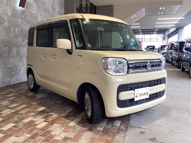 スペーシア ハイブリッドＸ　ドライブレコーダー　ＥＴＣ　バックカメラ　両側電動スライドドア　ＴＶ　クリアランスソナー　レーンアシスト　衝突被害軽減システム　オートライト　スマートキー　アイドリングストップ　電動格納ミラー（3枚目）