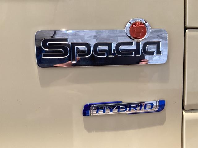 スペーシア ハイブリッドＸ　ドライブレコーダー　ＥＴＣ　バックカメラ　両側電動スライドドア　ＴＶ　クリアランスソナー　レーンアシスト　衝突被害軽減システム　オートライト　スマートキー　アイドリングストップ　電動格納ミラー（27枚目）