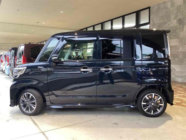 スペーシアカスタム ハイブリッドＸＳ　バックカメラ　両側電動スライドドア　ナビ　ＴＶ　クリアランスソナー　オートクルーズコントロール　レーンアシスト　衝突被害軽減システム　オートライト　スマートキー　アイドリングストップ　電動格納ミラー（8枚目）