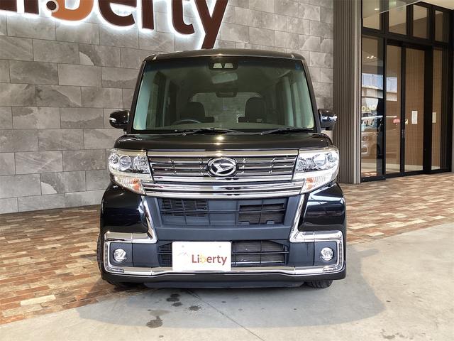 タント カスタムＸ　トップエディションＳＡＩＩＩ　ＥＴＣ　両側スライド・片側電動　ナビ　ＴＶ　衝突被害軽減システム　オートマチックハイビーム　オートライト　スマートキー　アイドリングストップ　電動格納ミラー　シートヒーター　ベンチシート　ＣＶＴ（2枚目）