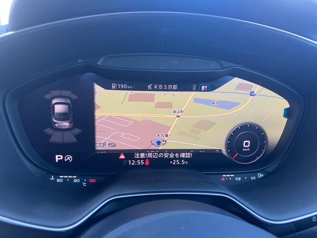 TTクーペ Sラインコンペティション ワンオーナー 150台限定車 コンフォートPKG ブラックスタイリングPKG RSリアスポイラー マトリクスLEDヘッド バーチャルコックピット 前席パワーシート シートヒーター 純正19inAW(8枚目)