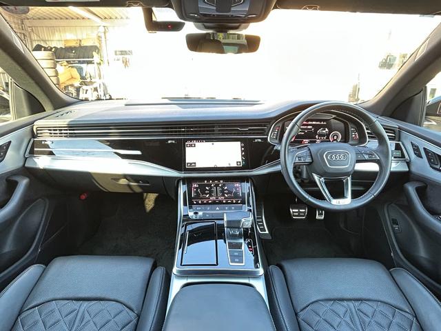 Ｑ８ ５５ＴＦＳＩクワトロ　Ｓライン　ワンオーナー　ブラックスタイリングＰＫＧ　コンフォートアシスタンスＰＫＧ　ＳラインプラスＰＫＧ　ＢＡＮＧ＆ＯＬＵＦＳＥＮサウンドシステム　前席マッサージ機能　ＡＣＣ　ＢＳＭ　バーチャルコックピット（2枚目）