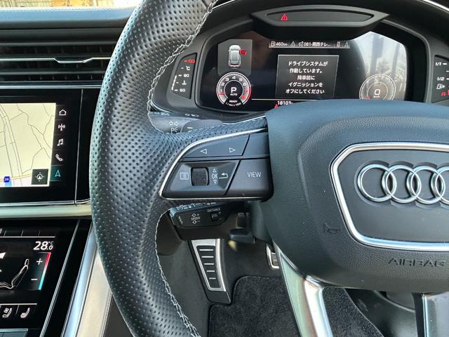 Ｑ８ ５５ＴＦＳＩクワトロ　Ｓライン　ワンオーナー　ブラックスタイリングＰＫＧ　コンフォートアシスタンスＰＫＧ　ＳラインプラスＰＫＧ　ＢＡＮＧ＆ＯＬＵＦＳＥＮサウンドシステム　前席マッサージ機能　ＡＣＣ　ＢＳＭ　バーチャルコックピット（5枚目）