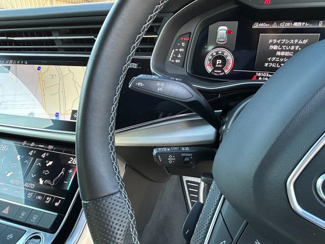 Ｑ８ ５５ＴＦＳＩクワトロ　Ｓライン　ワンオーナー　ブラックスタイリングＰＫＧ　コンフォートアシスタンスＰＫＧ　ＳラインプラスＰＫＧ　ＢＡＮＧ＆ＯＬＵＦＳＥＮサウンドシステム　前席マッサージ機能　ＡＣＣ　ＢＳＭ　バーチャルコックピット（7枚目）