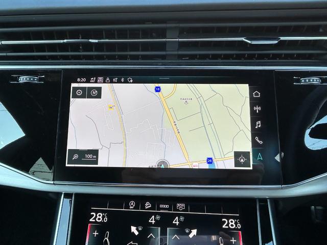 Ｑ８ ５５ＴＦＳＩクワトロ　Ｓライン　ワンオーナー　ブラックスタイリングＰＫＧ　コンフォートアシスタンスＰＫＧ　ＳラインプラスＰＫＧ　ＢＡＮＧ＆ＯＬＵＦＳＥＮサウンドシステム　前席マッサージ機能　ＡＣＣ　ＢＳＭ　バーチャルコックピット（10枚目）