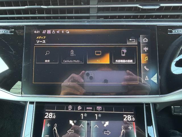 Ｑ８ ５５ＴＦＳＩクワトロ　Ｓライン　ワンオーナー　ブラックスタイリングＰＫＧ　コンフォートアシスタンスＰＫＧ　ＳラインプラスＰＫＧ　ＢＡＮＧ＆ＯＬＵＦＳＥＮサウンドシステム　前席マッサージ機能　ＡＣＣ　ＢＳＭ　バーチャルコックピット（13枚目）