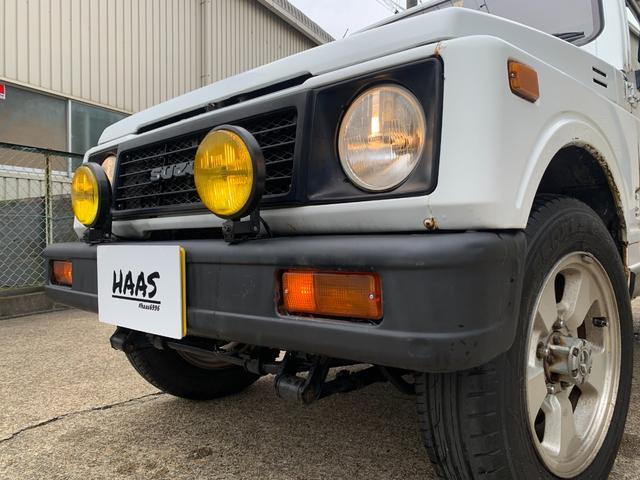 ジムニー スズキ ｈｃ サムライ仕様 ４ｗｄ キャリア ｊａ１１ｖ４型 ６桁メーター エアコンｒ１３４ａの中古車詳細 中古車 検索ならkurutown クルタウン