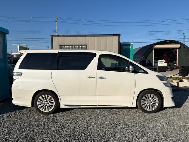 ヴェルファイア 2.4V V モデリスタエアロ 8インチナビ 後席モニター 両側電動スライドドア 1オーナー 禁煙車 白内装 べージュ内装 フルセグ(5枚目)