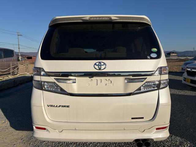 ヴェルファイア 2.4V V モデリスタエアロ 8インチナビ 後席モニター 両側電動スライドドア 1オーナー 禁煙車 白内装 べージュ内装 フルセグ(8枚目)