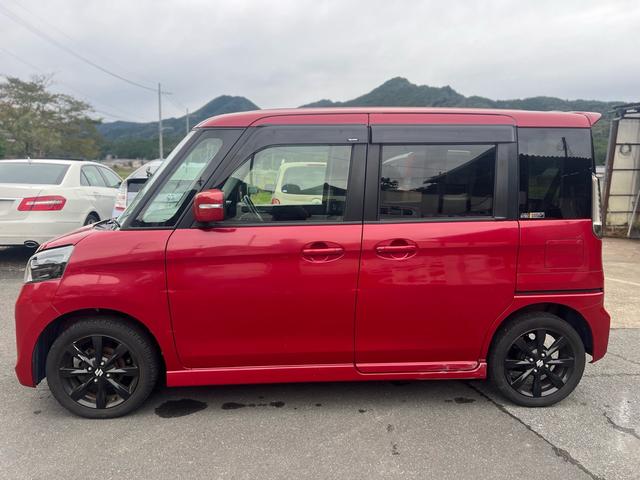 スペーシアカスタム XSリミテッド スマートキー ナビ フルセグ Bluetooth 前席シートヒーター 両側電動スライドドア フルフラットシート オートエアコン ベンチシート アイドルストップ キーレススタートシステム セキュリティ(8枚目)