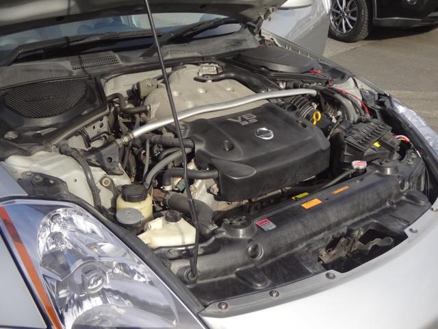 フェアレディＺ バージョンＴ　禁煙車　社外フルエアロ　減衰調整式車高調　大径マフラー　社外２０ＡＷ　フィルム施工　黒革　シートヒーター　革巻ハンドル　パワーシート　社外ＤＡ　ＨＤＭＩ　ＵＳＢ　社外ツイーター　ＥＴＣ　ＴＳＣオフ（8枚目）