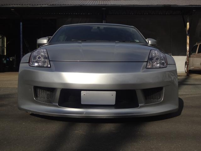 フェアレディＺ バージョンＴ　禁煙車　社外フルエアロ　減衰調整式車高調　大径マフラー　社外２０ＡＷ　フィルム施工　黒革　シートヒーター　革巻ハンドル　パワーシート　社外ＤＡ　ＨＤＭＩ　ＵＳＢ　社外ツイーター　ＥＴＣ　ＴＳＣオフ（58枚目）