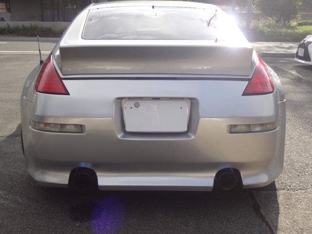 フェアレディＺ バージョンＴ　禁煙車　社外フルエアロ　減衰調整式車高調　大径マフラー　社外２０ＡＷ　フィルム施工　黒革　シートヒーター　革巻ハンドル　パワーシート　社外ＤＡ　ＨＤＭＩ　ＵＳＢ　社外ツイーター　ＥＴＣ　ＴＳＣオフ（64枚目）