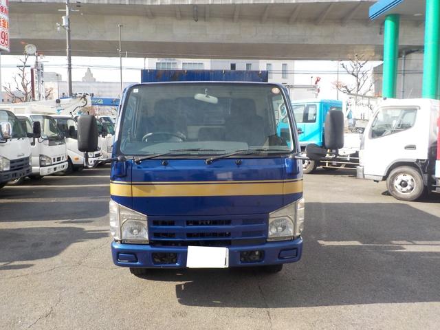 エルフトラック 　土砂禁深ダンプ　新明和工業製　リア観音式扉　６００ｋｇ垂直ゲート付き（2枚目）