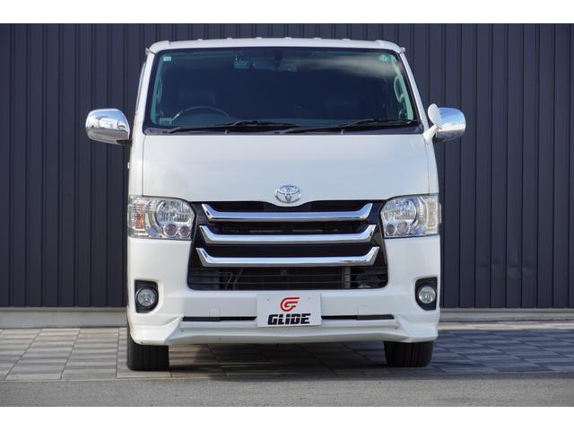 レジアスエースバン スーパーGL ダークプライム 3.0D ALPINE8インチナビ ALPINE 11.5インチフリップダウンモニター 両側パワースライドドア 純正フルエアロ リアスポイラー LEDテールランプ バックカメラ(5枚目)