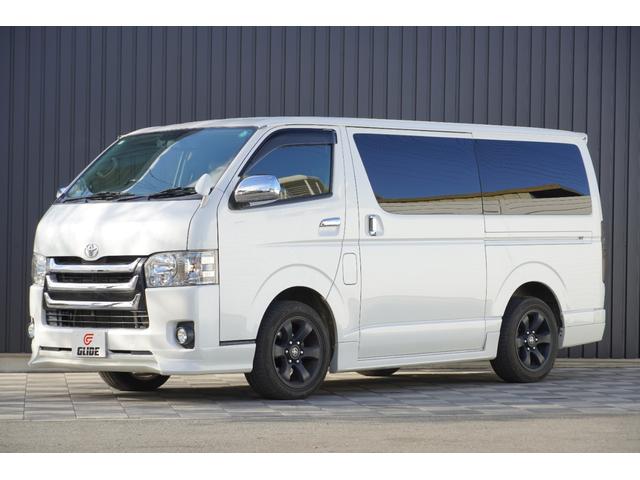 レジアスエースバン スーパーGL ダークプライム 3.0D ALPINE8インチナビ ALPINE 11.5インチフリップダウンモニター 両側パワースライドドア 純正フルエアロ リアスポイラー LEDテールランプ バックカメラ(6枚目)