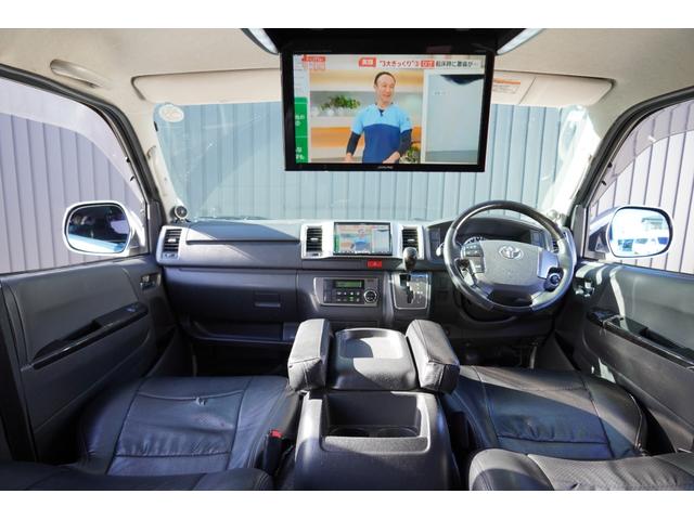 レジアスエースバン スーパーGL ダークプライム 3.0D ALPINE8インチナビ ALPINE 11.5インチフリップダウンモニター 両側パワースライドドア 純正フルエアロ リアスポイラー LEDテールランプ バックカメラ(12枚目)