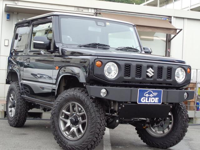 XC GLIDEコンプリートジムニー 新品2.5インチリフトアップ 新品ジオランダー6.5R16 オートマ 4WD ターボ 9型ナビフルセグ スマートキー プッシュスタート シートヒーター(4枚目)