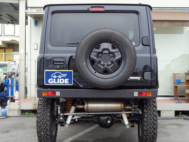 XC GLIDEコンプリートジムニー 新品2.5インチリフトアップ 新品ジオランダー6.5R16 オートマ 4WD ターボ 9型ナビフルセグ スマートキー プッシュスタート シートヒーター(8枚目)