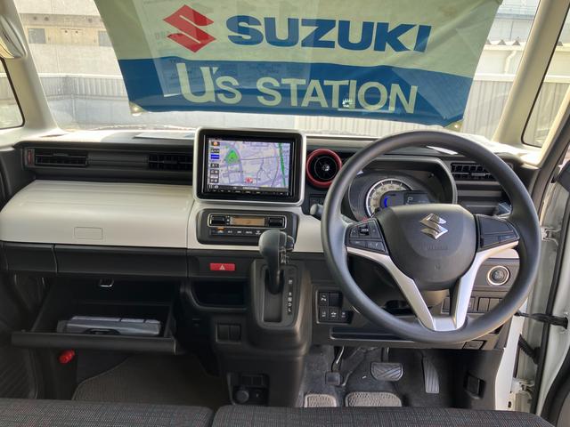 スペーシア ＨＹＢＲＩＤ　Ｇ　２型　衝突被害軽減ブレーキ　全方位ナビ付　デュアルカメラブレーキ｜後退時ブレーキサポート｜後席両側スライドドア｜ハロゲンヘッドランプ｜全方位モニター用カメラ｜携帯リモコン｜ステアリングオーディオスイッチ｜（15枚目）