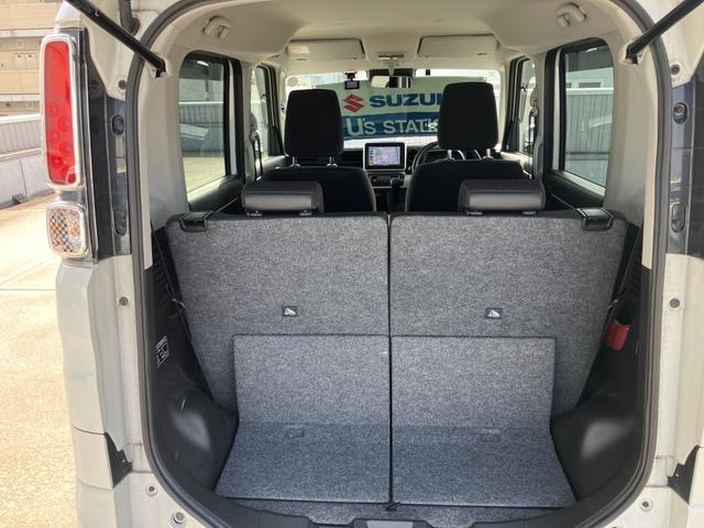 スペーシア ＨＹＢＲＩＤ　Ｇ　２型　衝突被害軽減ブレーキ　全方位ナビ付　デュアルカメラブレーキ｜後退時ブレーキサポート｜後席両側スライドドア｜ハロゲンヘッドランプ｜全方位モニター用カメラ｜携帯リモコン｜ステアリングオーディオスイッチ｜（19枚目）