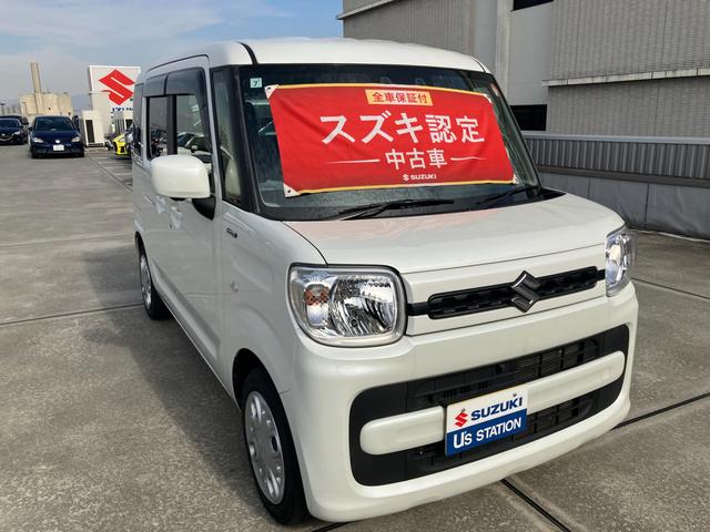 スペーシア ＨＹＢＲＩＤ　Ｇ　２型　衝突被害軽減ブレーキ　全方位ナビ付　デュアルカメラブレーキ｜後退時ブレーキサポート｜後席両側スライドドア｜ハロゲンヘッドランプ｜全方位モニター用カメラ｜携帯リモコン｜ステアリングオーディオスイッチ｜（63枚目）