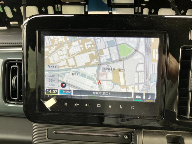 ワゴンＲスマイル ＨＹＢＲＩＤ　Ｘ　３型　全方位モニター付ナビ　ＬＥＤランプ　デュアルセンサーブレーキＩＩ｜後席両側ワンアクションパワースライド｜リモート格納式ドアミラー｜３６０°プレミアムＵＶ＆ＩＲカットガラス｜電動パーキングブレーキ｜ＵＳＢ電源ソケット｜（40枚目）