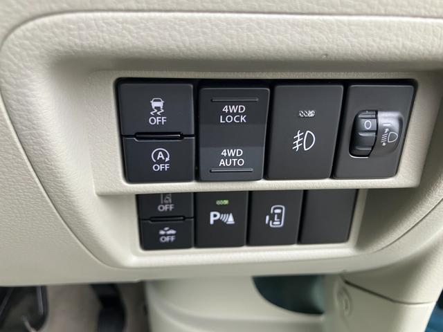 エブリイワゴン ＰＺターボ　ハイルーフ　６型　ＣＶＴ　ＬＥＤヘッドランプ　デュアルカメラブレーキ｜後席左側ワンアクションパワースライド｜１４インチアルミホイール｜本革巻きステアリングホイール｜リモート格納式ドアミラー｜運転席シートヒーター｜（17枚目）