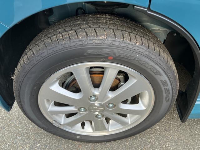 エブリイワゴン ＰＺターボ　ハイルーフ　６型　ＣＶＴ　ＬＥＤヘッドランプ　デュアルカメラブレーキ｜後席左側ワンアクションパワースライド｜１４インチアルミホイール｜本革巻きステアリングホイール｜リモート格納式ドアミラー｜運転席シートヒーター｜（20枚目）