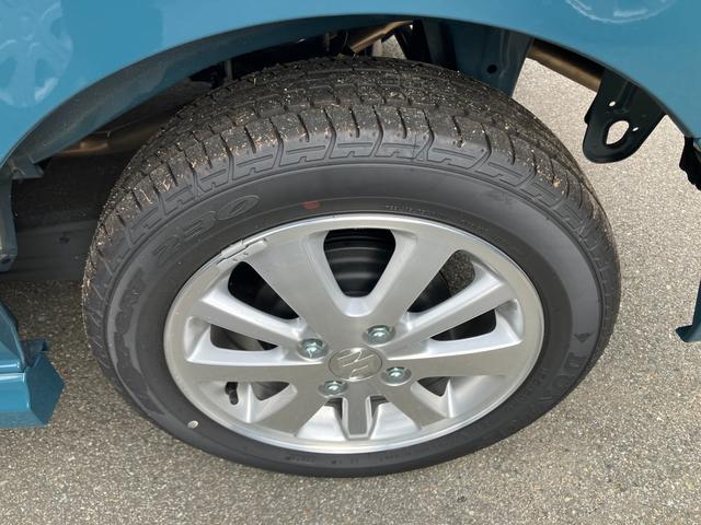 エブリイワゴン ＰＺターボ　ハイルーフ　６型　ＣＶＴ　ＬＥＤヘッドランプ　デュアルカメラブレーキ｜後席左側ワンアクションパワースライド｜１４インチアルミホイール｜本革巻きステアリングホイール｜リモート格納式ドアミラー｜運転席シートヒーター｜（23枚目）