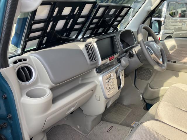 エブリイワゴン ＰＺターボ　ハイルーフ　６型　ＣＶＴ　ＬＥＤヘッドランプ　デュアルカメラブレーキ｜後席左側ワンアクションパワースライド｜１４インチアルミホイール｜本革巻きステアリングホイール｜リモート格納式ドアミラー｜運転席シートヒーター｜（39枚目）