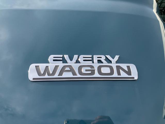 エブリイワゴン ＰＺターボ　ハイルーフ　６型　ＣＶＴ　ＬＥＤヘッドランプ　デュアルカメラブレーキ｜後席左側ワンアクションパワースライド｜１４インチアルミホイール｜本革巻きステアリングホイール｜リモート格納式ドアミラー｜運転席シートヒーター｜（50枚目）