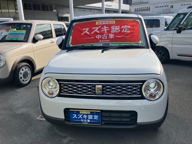 アルトラパン Ｘ　５型　衝突被害軽減ブレーキ　ＬＥＤヘッドランプ　デュアルカメラブレーキ｜後退時ブレーキサポート｜ＬＥＤヘッドランプ｜３６０°プレミアムＵＶ＆ＩＲカットガラス｜照明付バニティーミラー｜ナノイー搭載フルオートエアコン｜アルミホイール｜（4枚目）