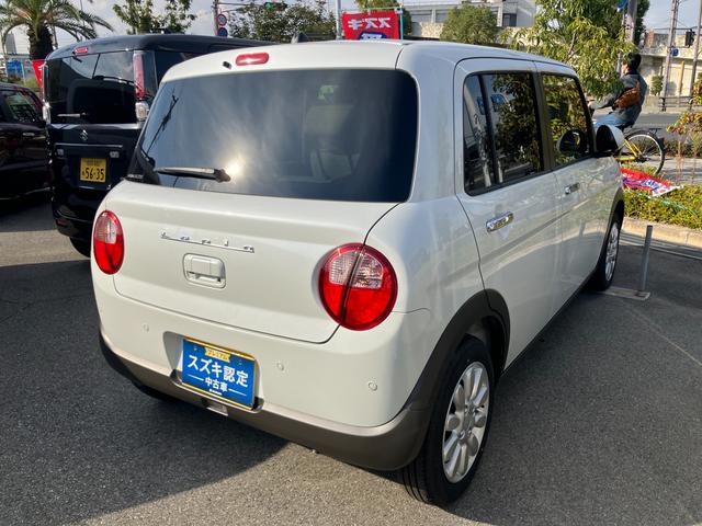 アルトラパン Ｘ　５型　衝突被害軽減ブレーキ　ＬＥＤヘッドランプ　デュアルカメラブレーキ｜後退時ブレーキサポート｜ＬＥＤヘッドランプ｜３６０°プレミアムＵＶ＆ＩＲカットガラス｜照明付バニティーミラー｜ナノイー搭載フルオートエアコン｜アルミホイール｜（8枚目）