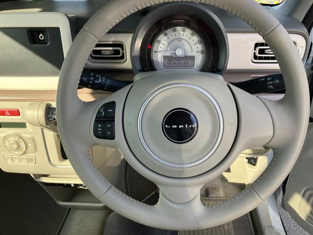 アルトラパン Ｘ　５型　衝突被害軽減ブレーキ　ＬＥＤヘッドランプ　デュアルカメラブレーキ｜後退時ブレーキサポート｜ＬＥＤヘッドランプ｜３６０°プレミアムＵＶ＆ＩＲカットガラス｜照明付バニティーミラー｜ナノイー搭載フルオートエアコン｜アルミホイール｜（34枚目）