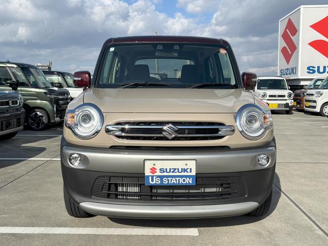 クロスビー HYBRID MZ 3型 衝突被害軽減ブレーキ LEDライト デュアルカメラブレーキ|アダプティブクルーズコントロール|USB電源ソケット|電動格納式ドアミラー|パドルシフト|シートヒーター|撥水加工(シート座面)|プレミアムUV&IRカットガラス|(4枚目)