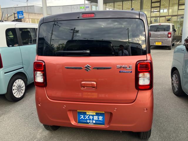 ワゴンRスマイル HYBRID X 3型 全方位モニター付ナビ LEDランプ デュアルセンサーブレーキII|後席両側ワンアクションパワースライド|リモート格納式ドアミラー|360°プレミアムUV&IRカットガラス|電動パーキングブレーキ|USB電源ソケット|(7枚目)