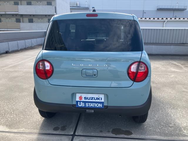 アルトラパン Ｇ　５型　衝突被害軽減ブレーキ　スマートキー　ハロゲン　デュアルカメラブレーキ｜後退時ブレーキサポート｜ハロゲンヘッドランプ｜オートライトシステム｜マニュアルエアコン｜運転席シートヒーター｜電動格納式ドアミラー｜（7枚目）