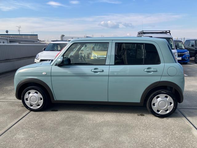 アルトラパン Ｇ　５型　衝突被害軽減ブレーキ　スマートキー　ハロゲン　デュアルカメラブレーキ｜後退時ブレーキサポート｜ハロゲンヘッドランプ｜オートライトシステム｜マニュアルエアコン｜運転席シートヒーター｜電動格納式ドアミラー｜（9枚目）