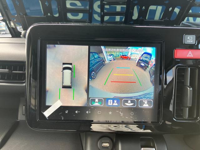 スペーシア ギア　ＨＹＢＲＩＤ　ＸＺターボ　全方位モニター付ナビ　デュアルセンサーブレーキＩＩ｜後席両側ワンアクションパワースライド｜ＬＥＤヘッドランプ｜アダプティブクルーズコントロール｜電動パーキングブレーキ｜シートヒーター｜ステアリングヒーター｜（10枚目）