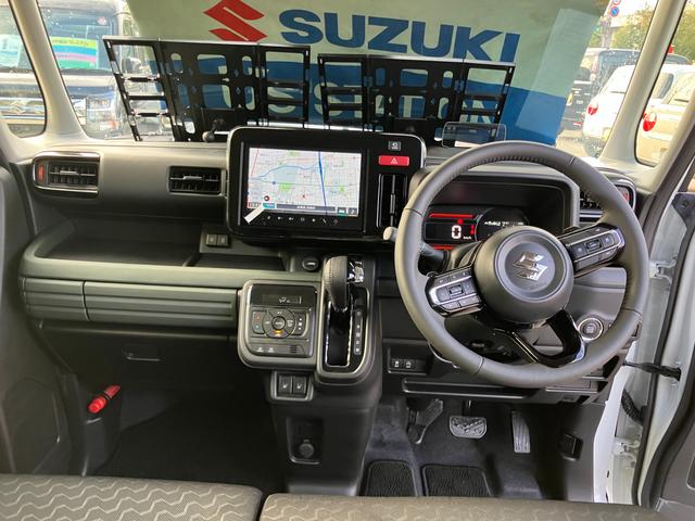 スペーシア ギア　ＨＹＢＲＩＤ　ＸＺターボ　全方位モニター付ナビ　デュアルセンサーブレーキＩＩ｜後席両側ワンアクションパワースライド｜ＬＥＤヘッドランプ｜アダプティブクルーズコントロール｜電動パーキングブレーキ｜シートヒーター｜ステアリングヒーター｜（15枚目）