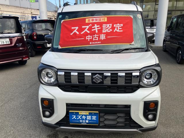 スペーシア ギア　ＨＹＢＲＩＤ　ＸＺターボ　全方位モニター付ナビ　デュアルセンサーブレーキＩＩ｜後席両側ワンアクションパワースライド｜ＬＥＤヘッドランプ｜アダプティブクルーズコントロール｜電動パーキングブレーキ｜シートヒーター｜ステアリングヒーター｜（70枚目）