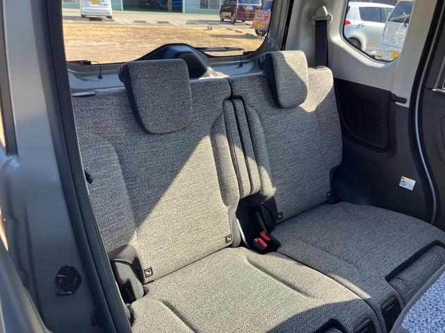 スペーシア HYBRID X 両側パワースライドドア LEDヘッドランプ デュアルセンサーブレーキII|後退時ブレーキサポート|シートヒーター|オートライト|マルチユースフラップ|オートエアコン|キーレスプッシュスタートシステム|パーソナルテーブル|(14枚目)