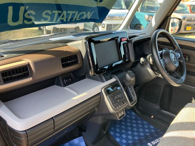 スペーシア HYBRID X 両側パワースライドドア LEDヘッドランプ デュアルセンサーブレーキII|後退時ブレーキサポート|シートヒーター|オートライト|マルチユースフラップ|オートエアコン|キーレスプッシュスタートシステム|パーソナルテーブル|(35枚目)