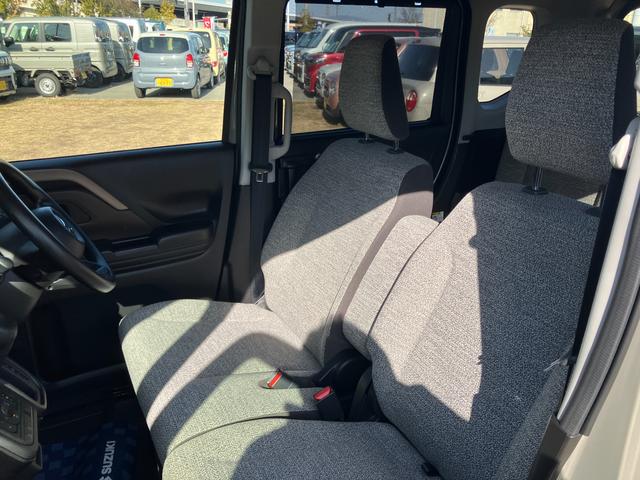 スペーシア HYBRID X 両側パワースライドドア LEDヘッドランプ デュアルセンサーブレーキII|後退時ブレーキサポート|シートヒーター|オートライト|マルチユースフラップ|オートエアコン|キーレスプッシュスタートシステム|パーソナルテーブル|(36枚目)