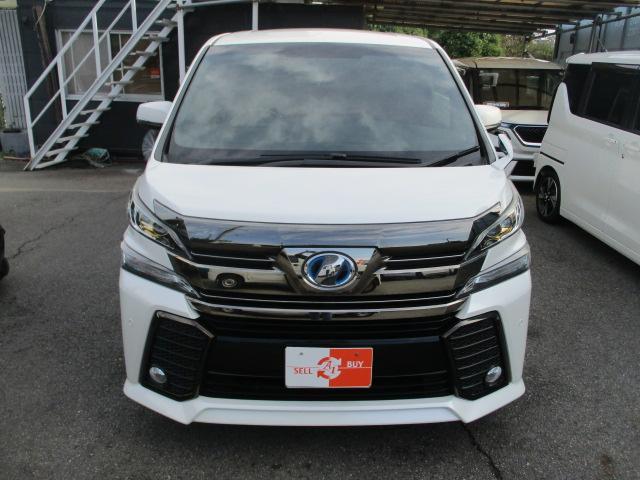 ヴェルファイア ２．５Ｚ　Ａエディション　ゴールデンアイズ　後期モデルＧエディション用アルミホイール　純正１０インチナビＴＶ　Ｂカメラ　フリップダウンモニター　パワーリヤゲート　禁煙車　ＥＴＣ　スマートキー　　ウッドコンビハンドル　Ｇアイズ内装　リヤ修復歴有り（4枚目）